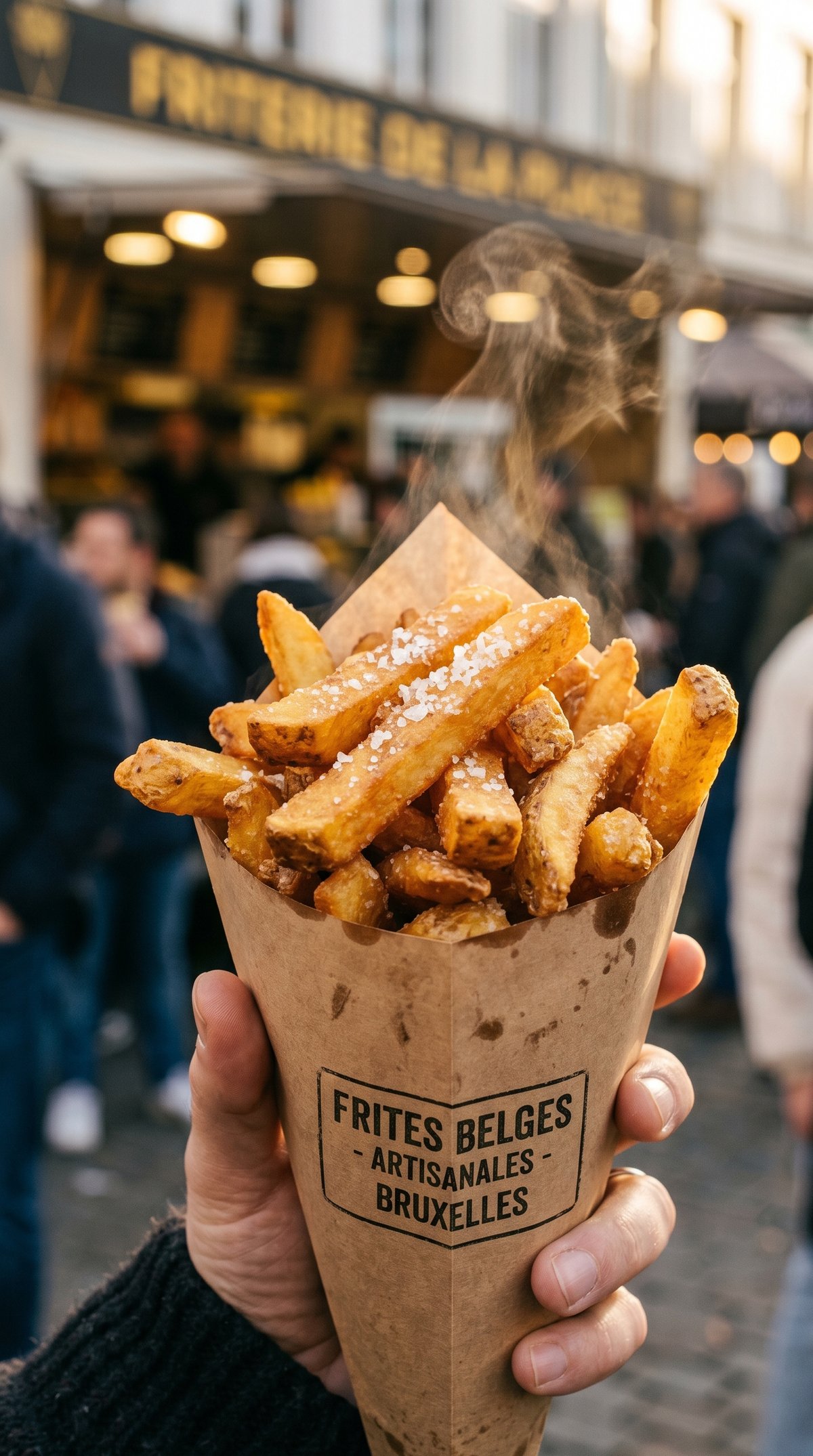 La frite belge : deux cuissons, zéro compromis